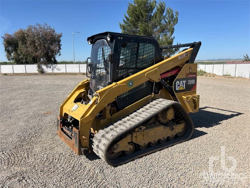 CAT 289D Krautuvai su šoniniu pasukimu