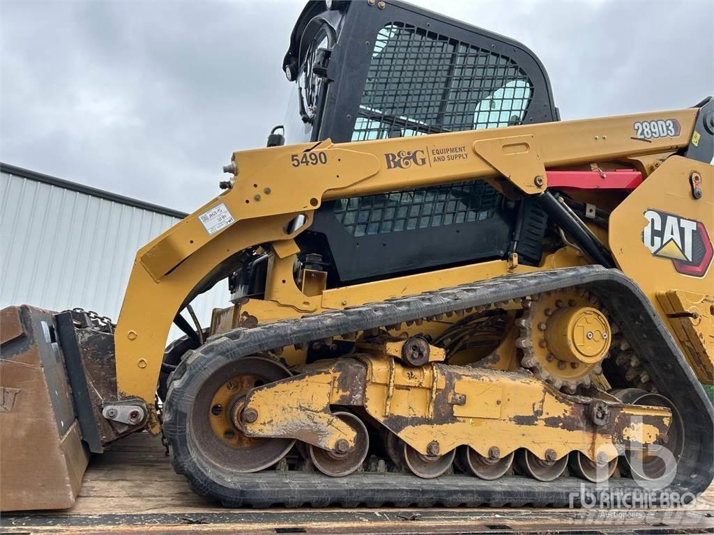 CAT 289D3 Krautuvai su šoniniu pasukimu