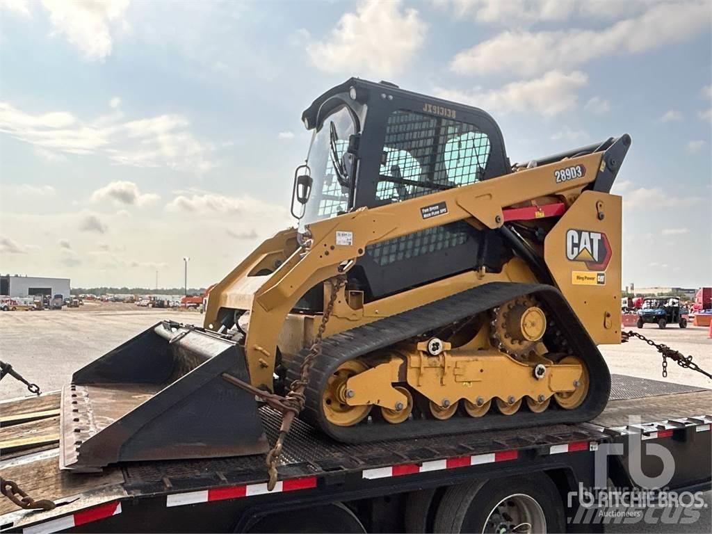 CAT 289D3 Krautuvai su šoniniu pasukimu