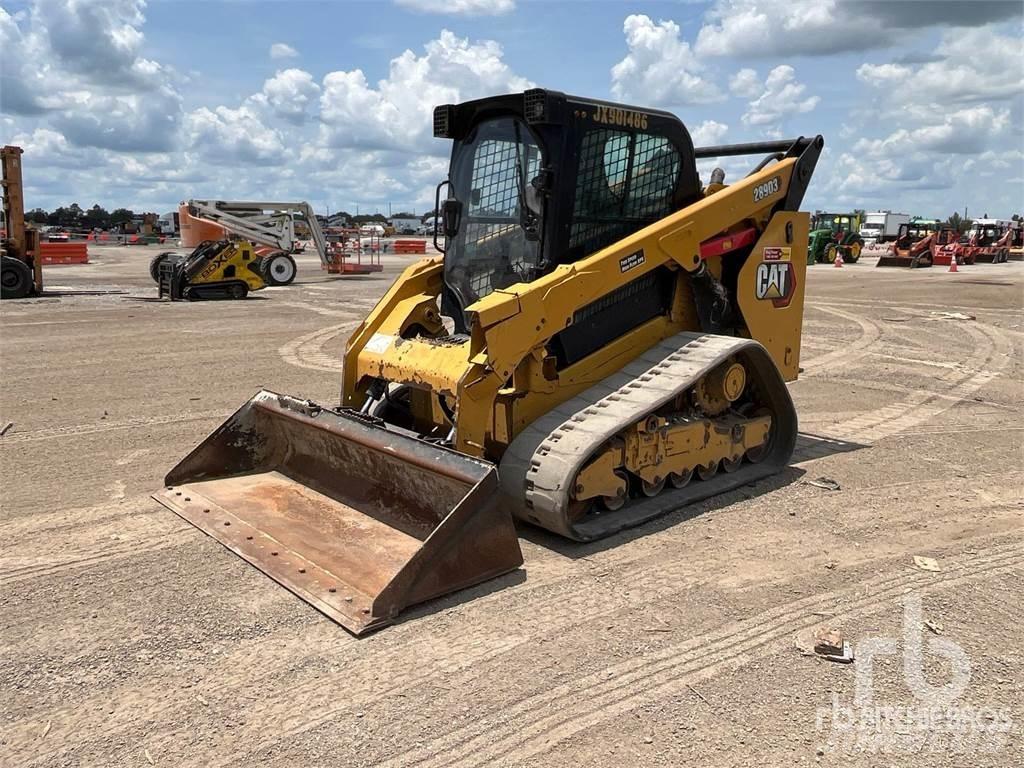 CAT 289D3 Krautuvai su šoniniu pasukimu