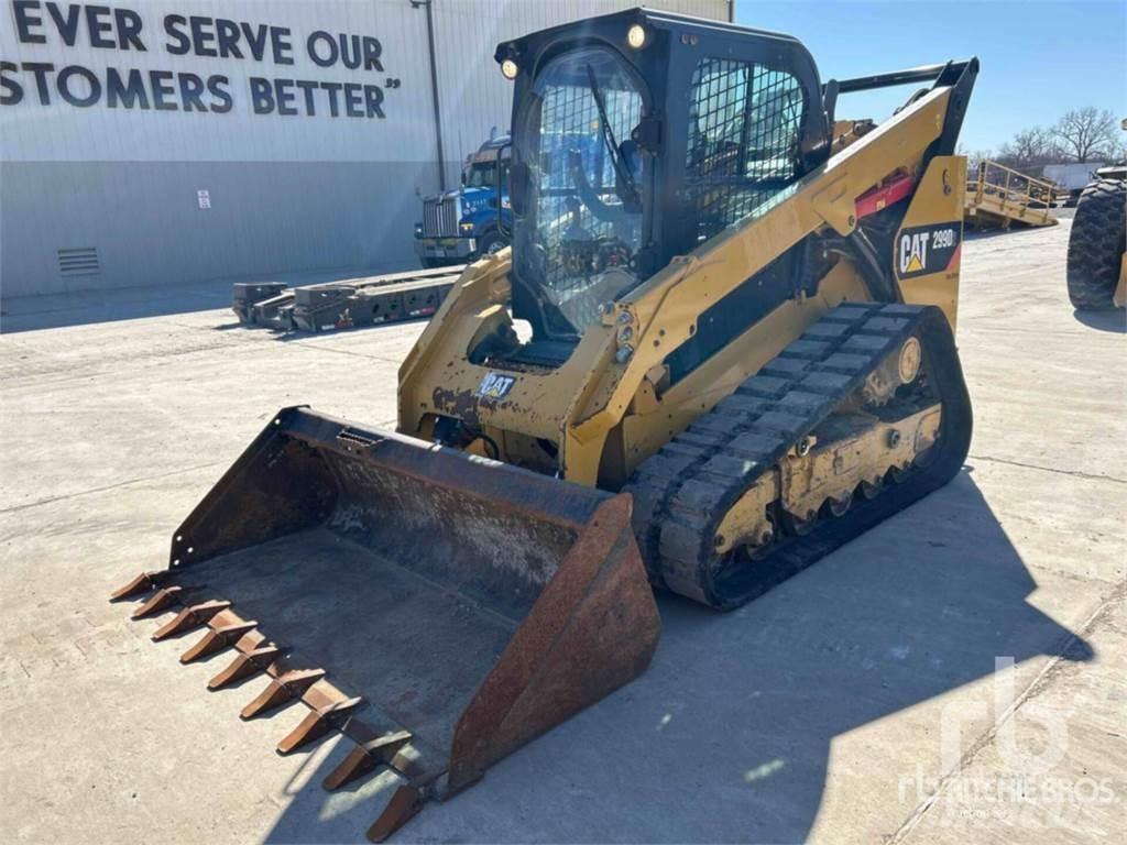 CAT 299D2 Krautuvai su šoniniu pasukimu
