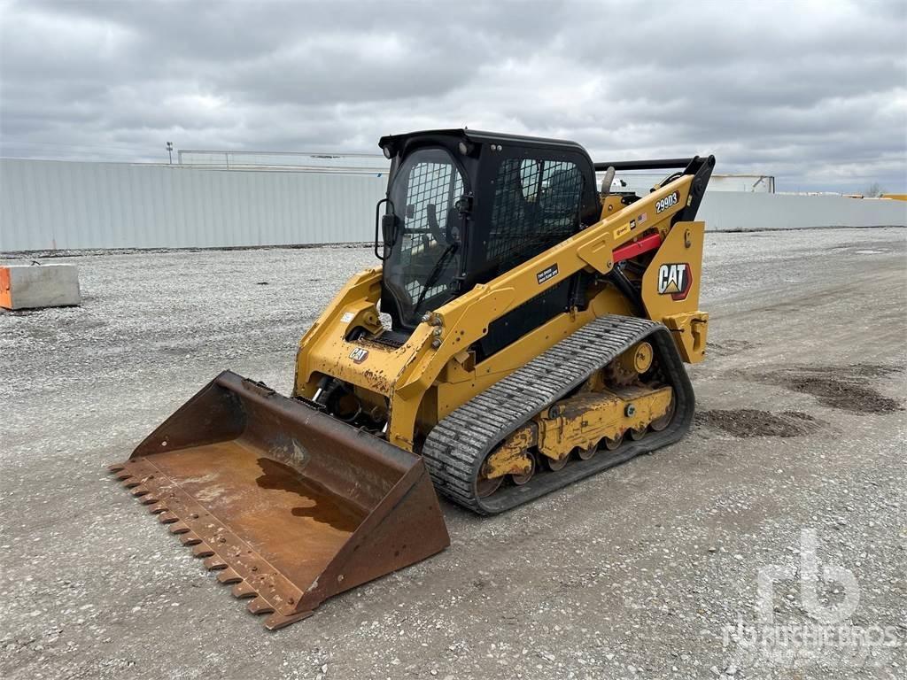 CAT 299D3 Krautuvai su šoniniu pasukimu