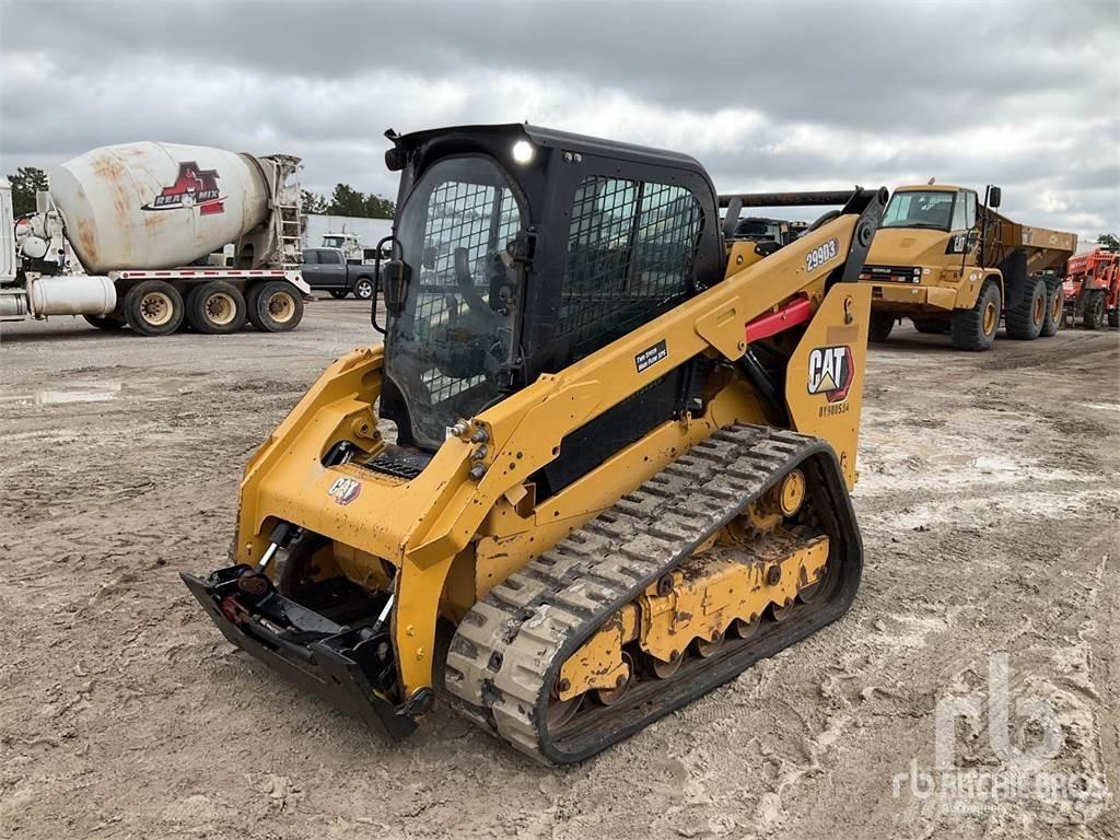 CAT 299D3 Krautuvai su šoniniu pasukimu