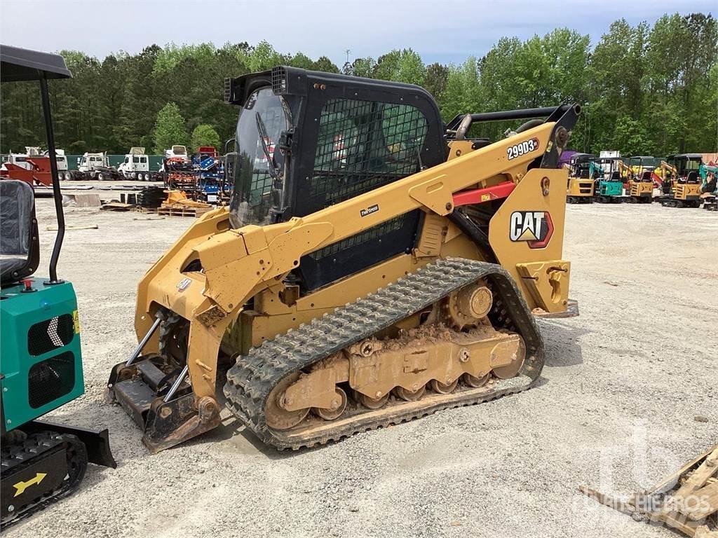 CAT 299D3XE Krautuvai su šoniniu pasukimu