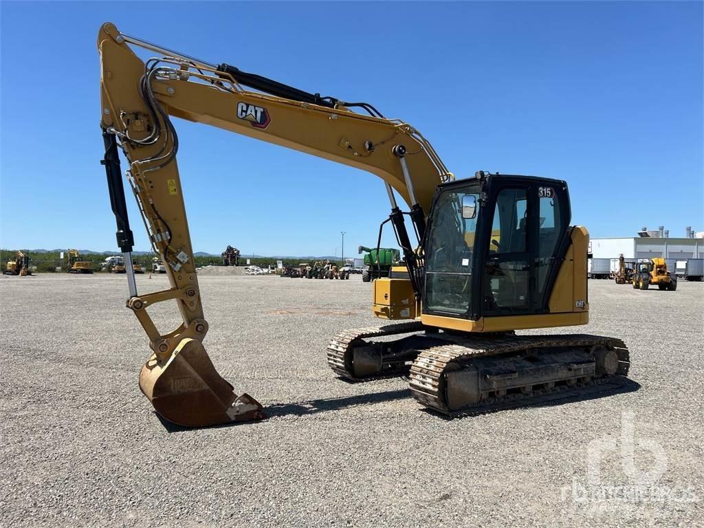 CAT 315 Vikšriniai ekskavatoriai