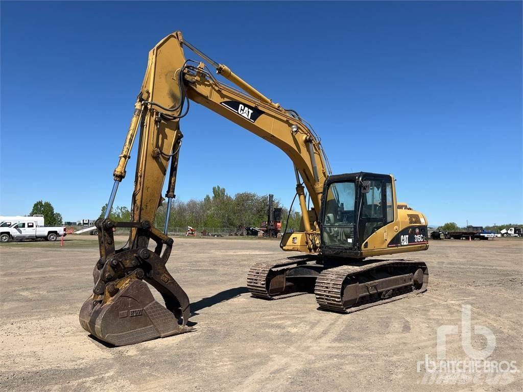 CAT 315 CL Vikšriniai ekskavatoriai
