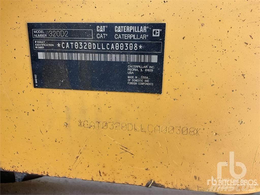 CAT 320D2 Vikšriniai ekskavatoriai