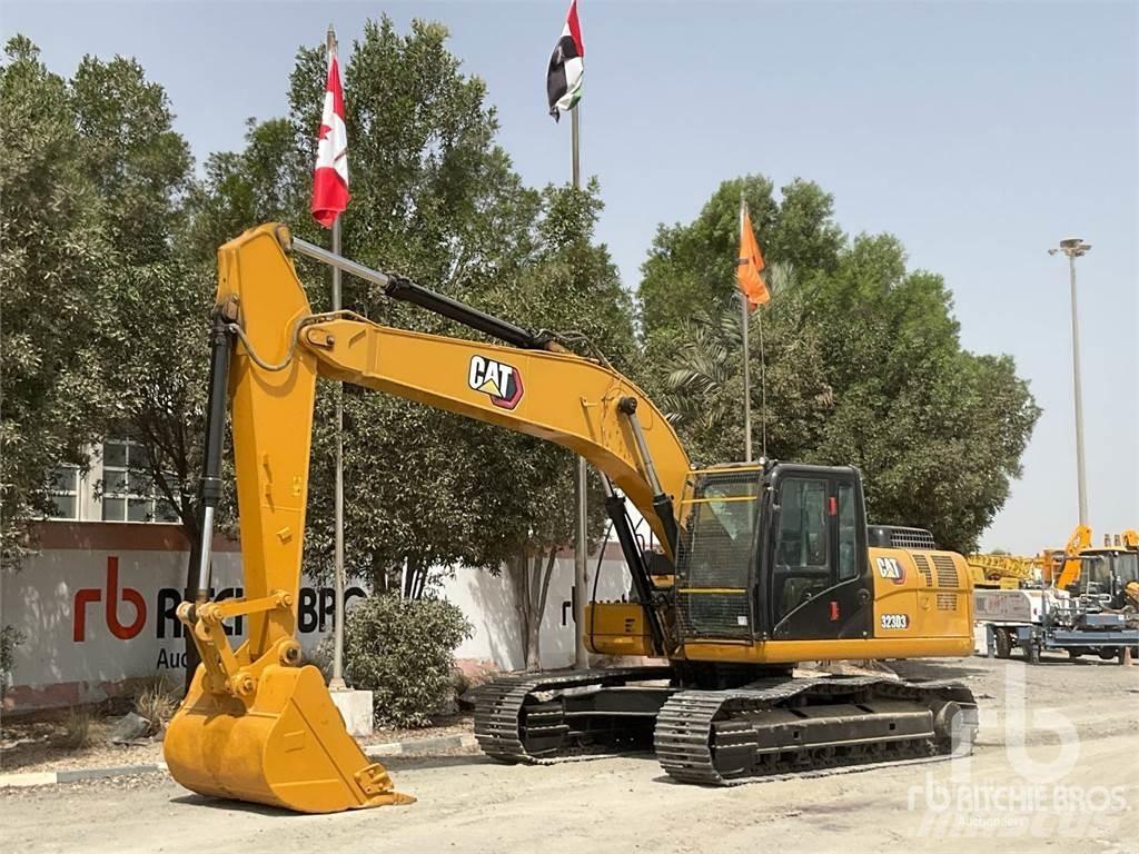 CAT 323D3 Vikšriniai ekskavatoriai