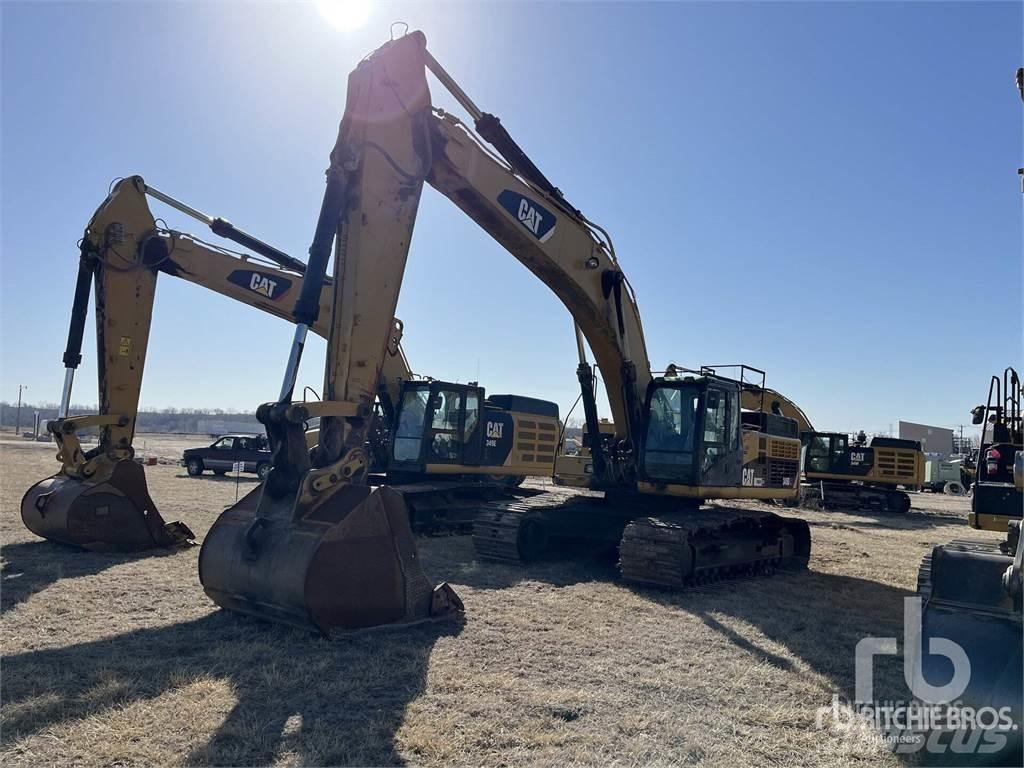 CAT 345D Vikšriniai ekskavatoriai