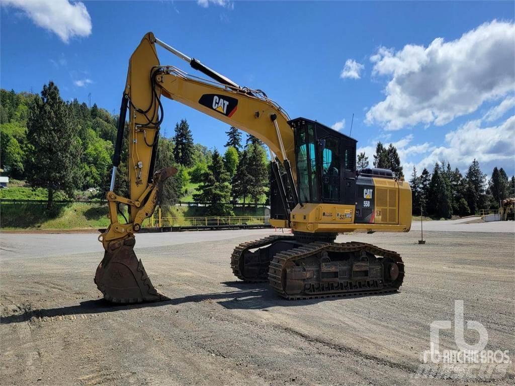 CAT 558GF Vikšriniai ekskavatoriai