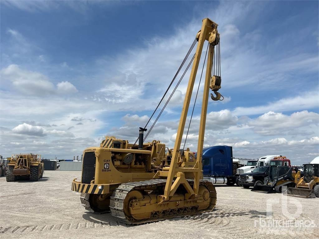 CAT 583H vamzdžių klotuvų buldozeriai