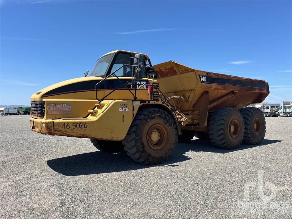 CAT 740 Karjeriniai savivarčiai