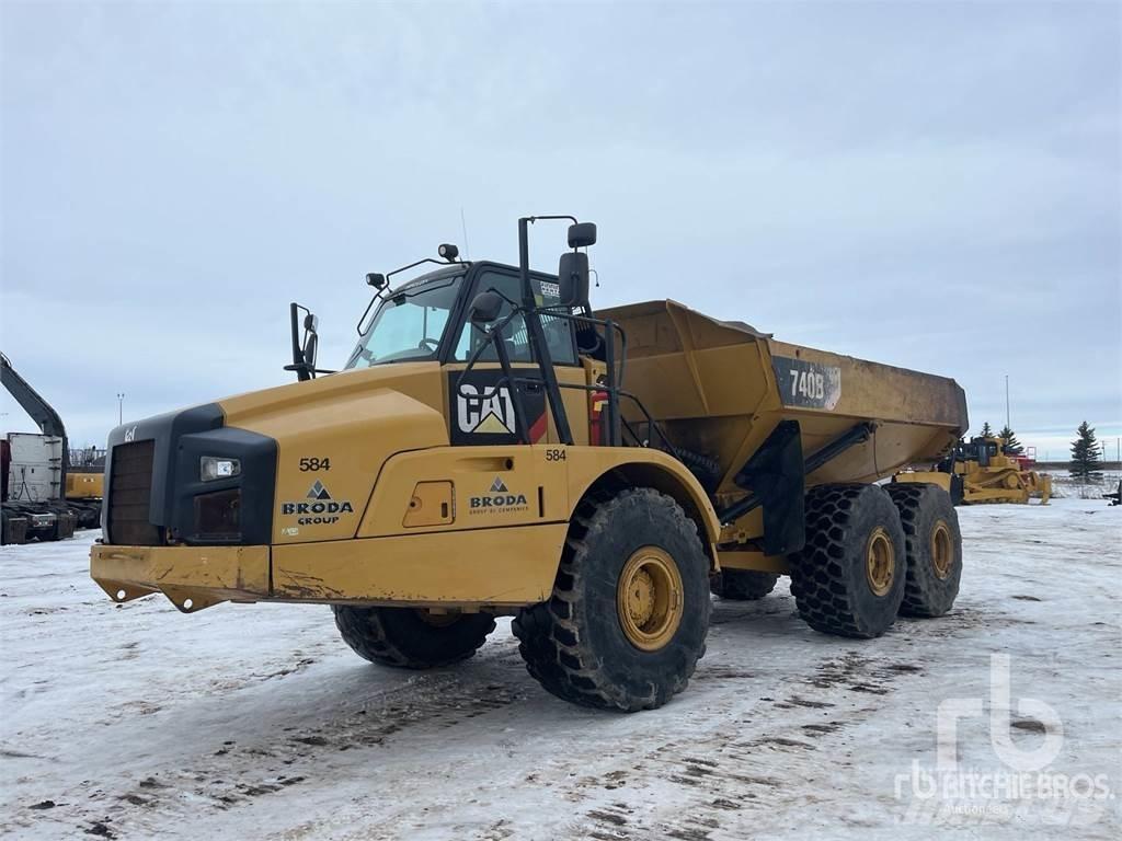 CAT 740B Karjeriniai savivarčiai