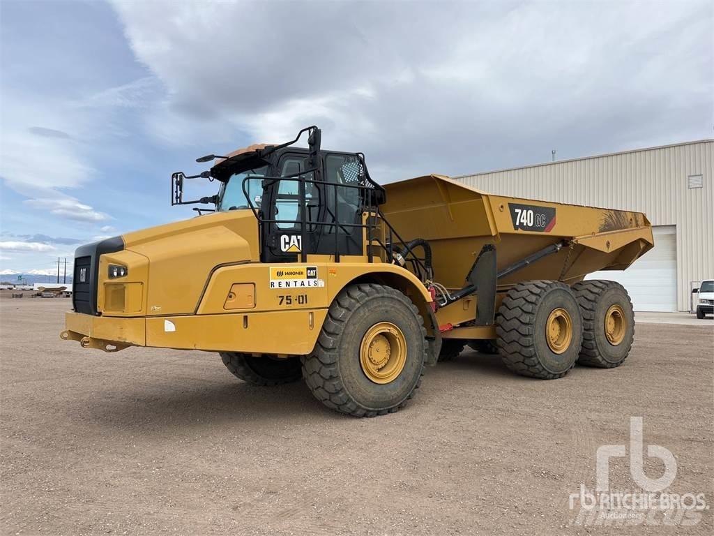 CAT 740GC Karjeriniai savivarčiai
