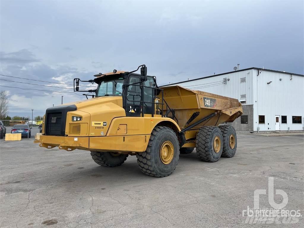 CAT 740GC Karjeriniai savivarčiai