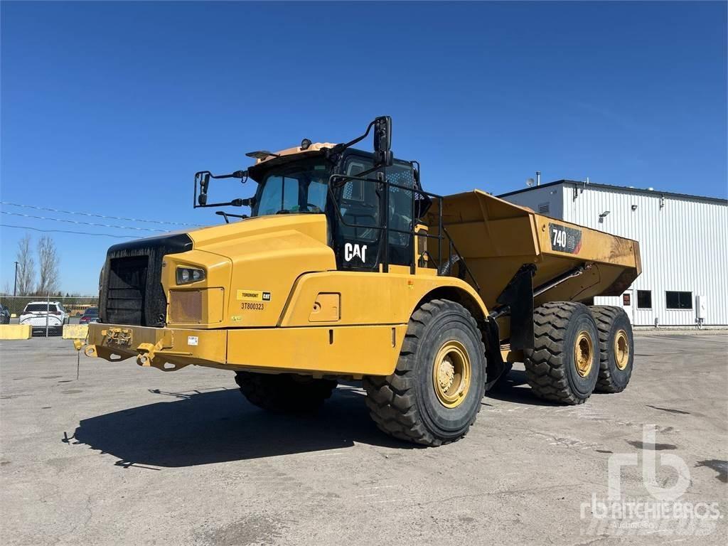 CAT 740GC Karjeriniai savivarčiai
