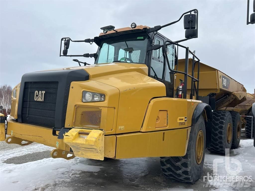 CAT 740GC Karjeriniai savivarčiai