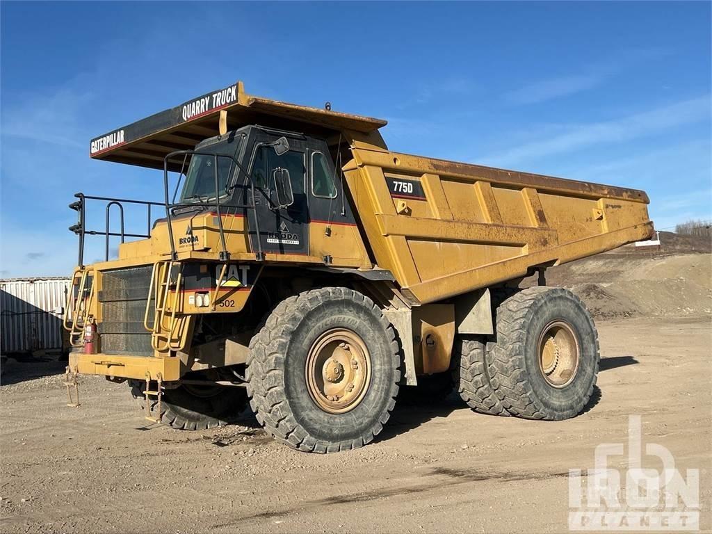 CAT 775D Atliekų išvežimo technika