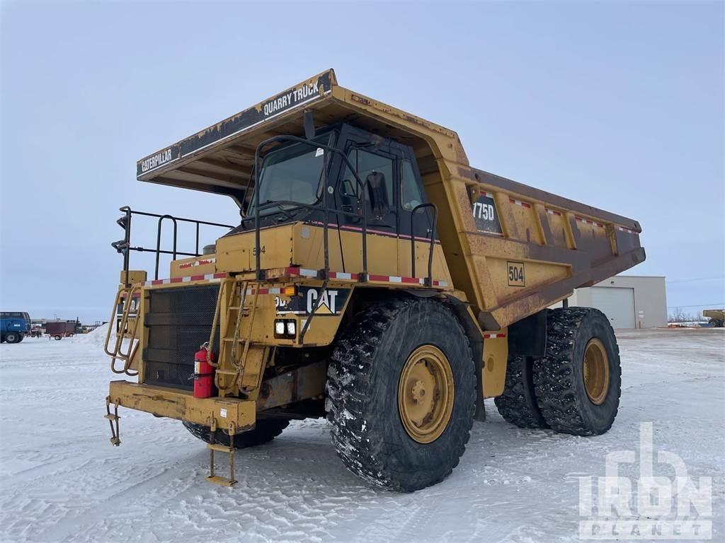 CAT 775D Atliekų išvežimo technika