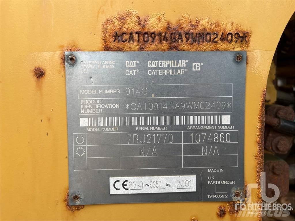 CAT 914G Naudoti ratiniai krautuvai