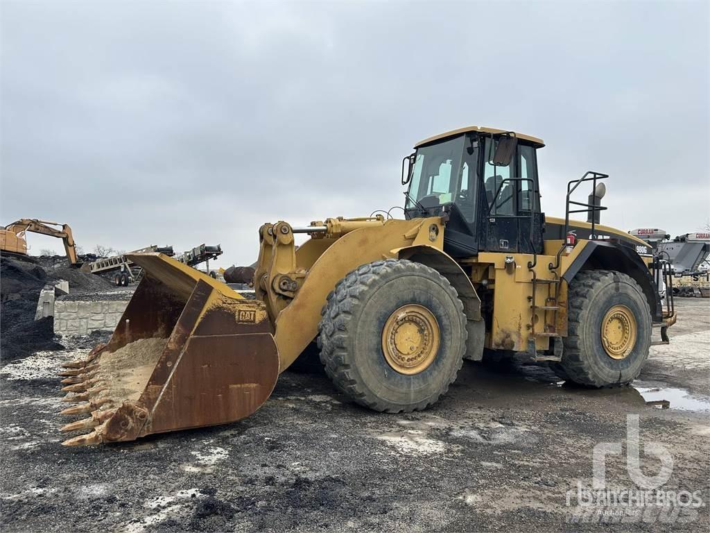 CAT 980G Naudoti ratiniai krautuvai