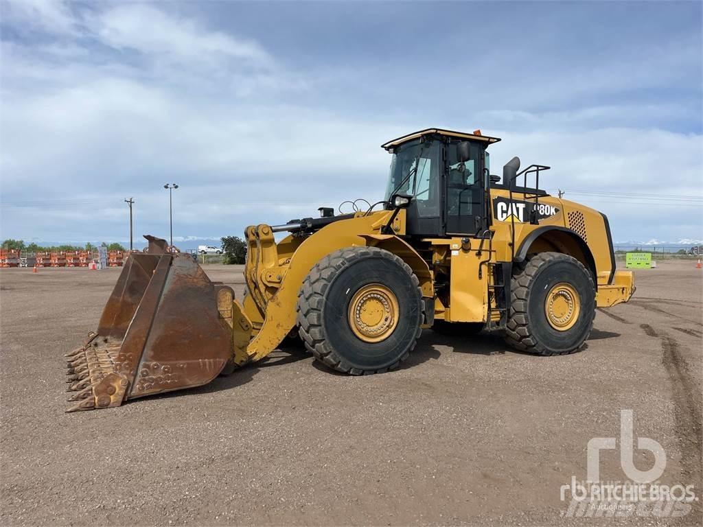 CAT 980K Naudoti ratiniai krautuvai