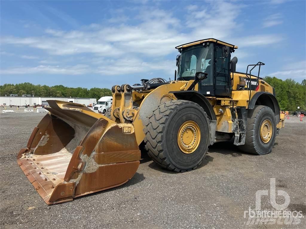 CAT 980M Naudoti ratiniai krautuvai