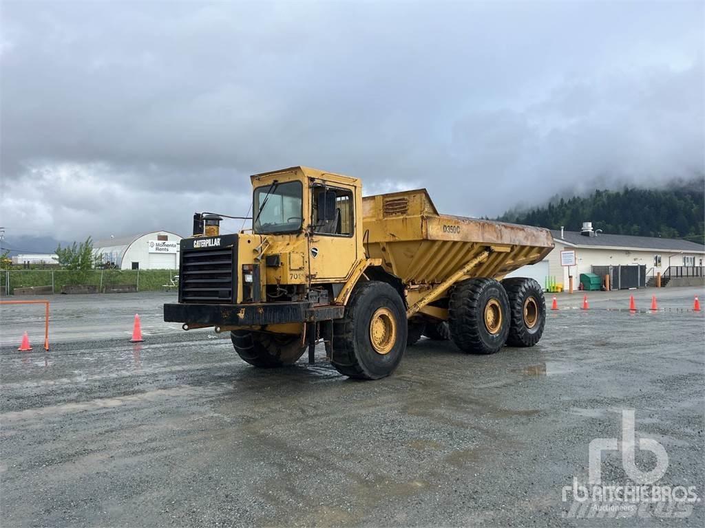 CAT D350C Karjeriniai savivarčiai