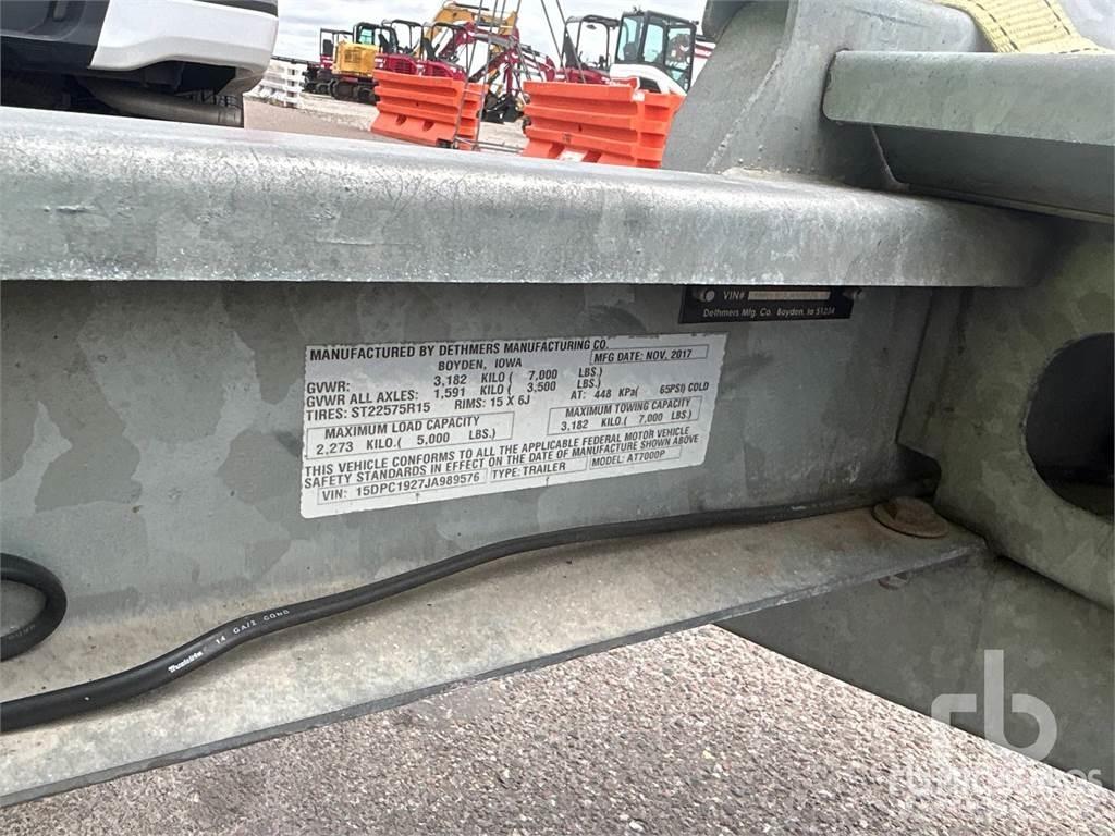 Demco AT7000P Autovežių priekabos