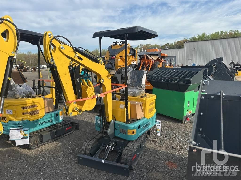 Digmaster DM100 Mini ekskavatoriai < 7 t