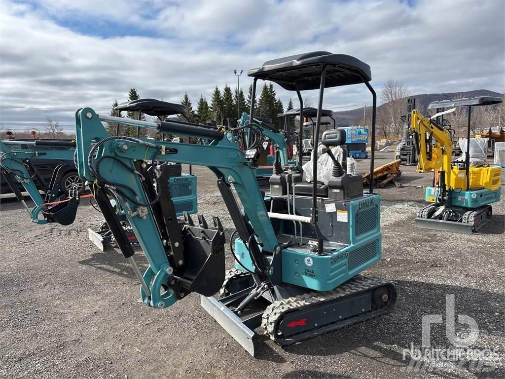 Digmaster DM200 Mini ekskavatoriai < 7 t