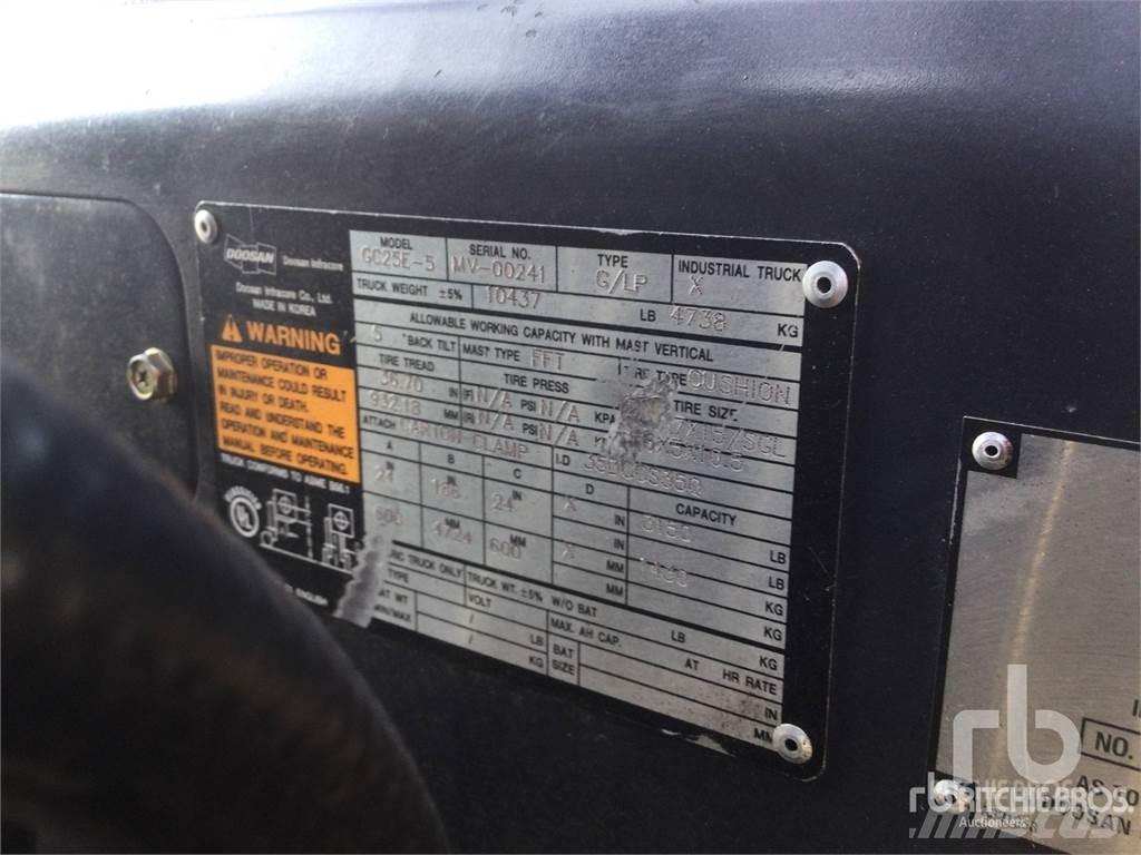 Doosan GC25E-5 Dyzeliniai krautuvai