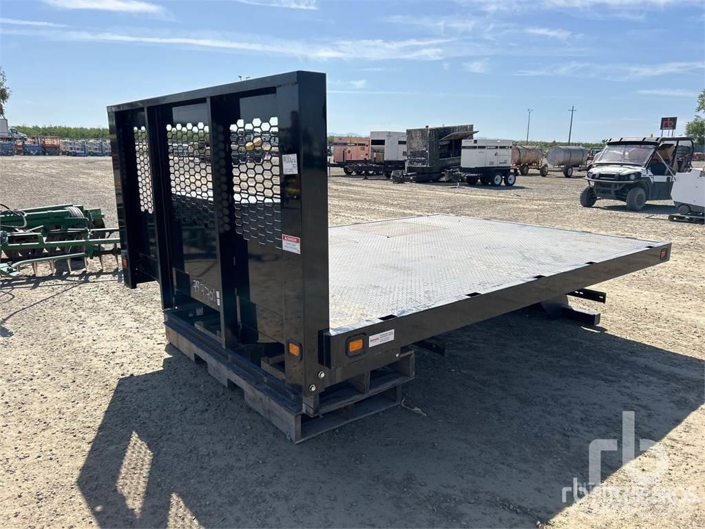  Flatbed Dump Kabinos ir interjeras