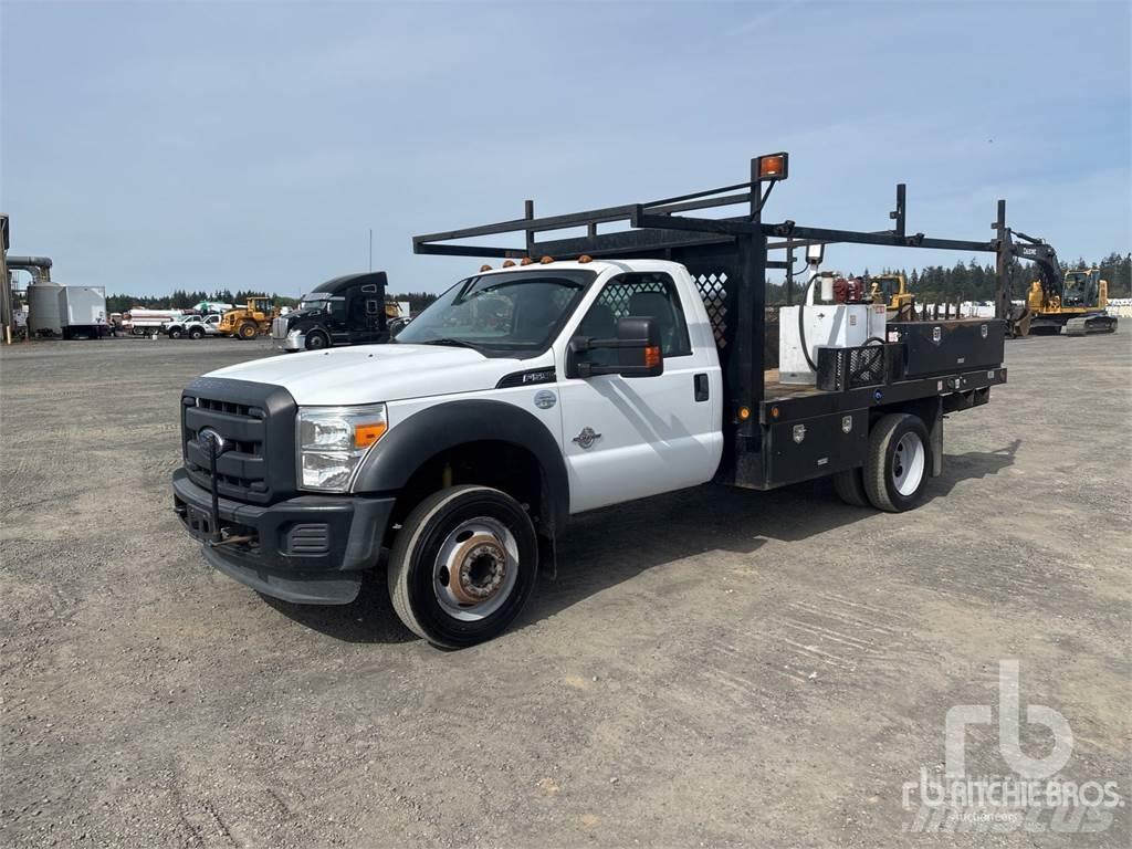 Ford F-550 Platformos/ Pakrovimas iš šono