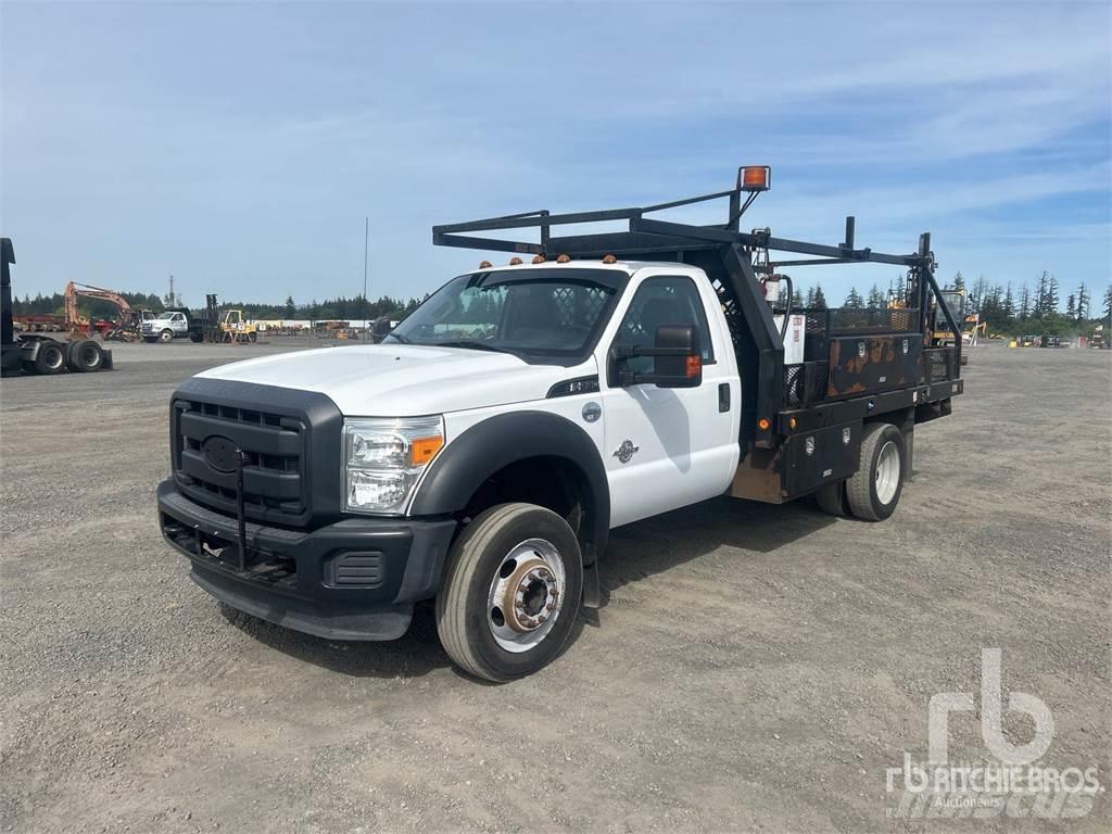 Ford F-550 Platformos/ Pakrovimas iš šono