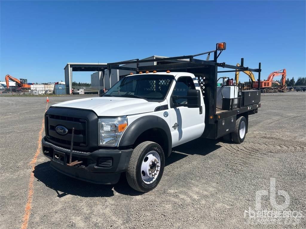 Ford F-550 Platformos/ Pakrovimas iš šono