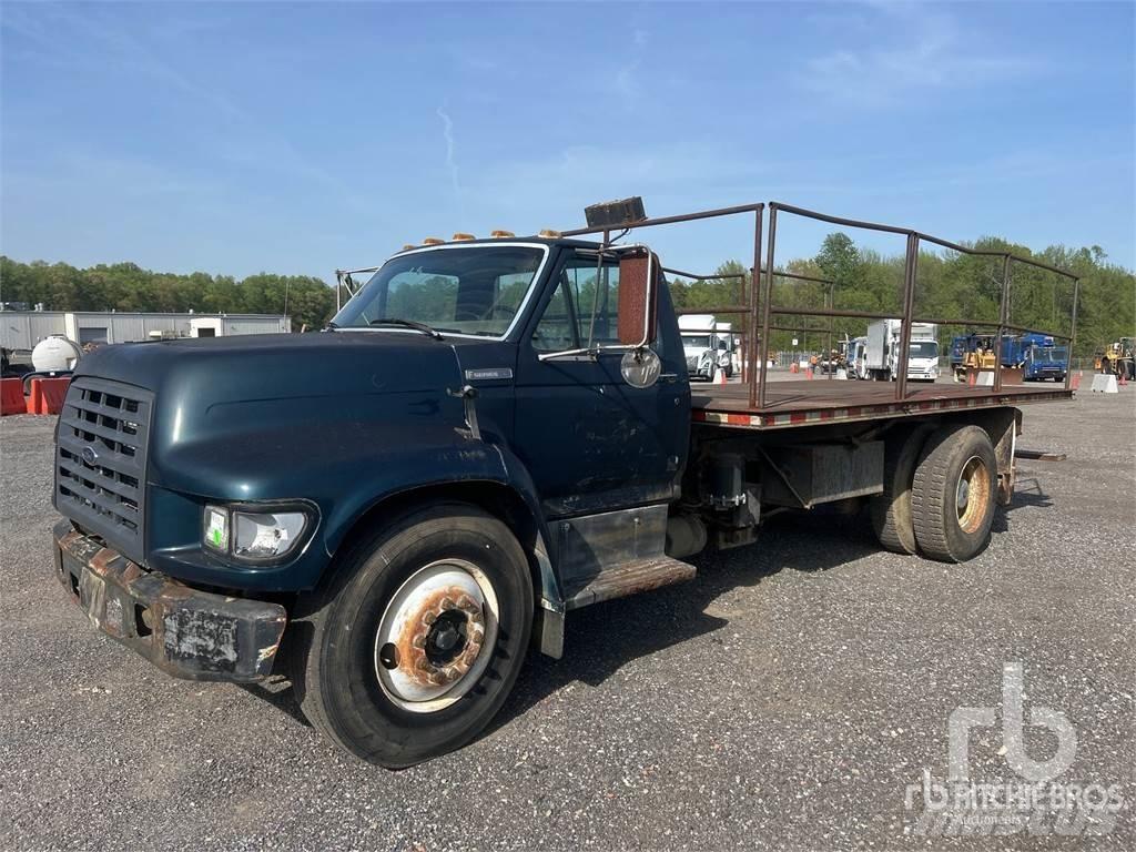 Ford F800 Platformos/ Pakrovimas iš šono