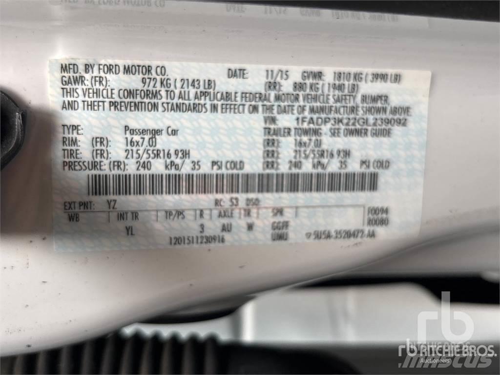 Ford FOCUS Lengvieji automobiliai