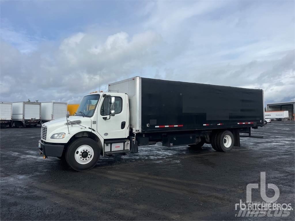 Freightliner M2 Priekabos su tentu