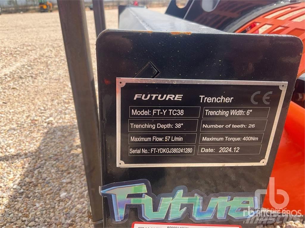 FUTURE FTYTC38 Tranšėjų ekskavatoriai