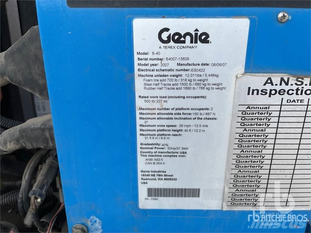 Genie S40 Alkūniniai keltuvai