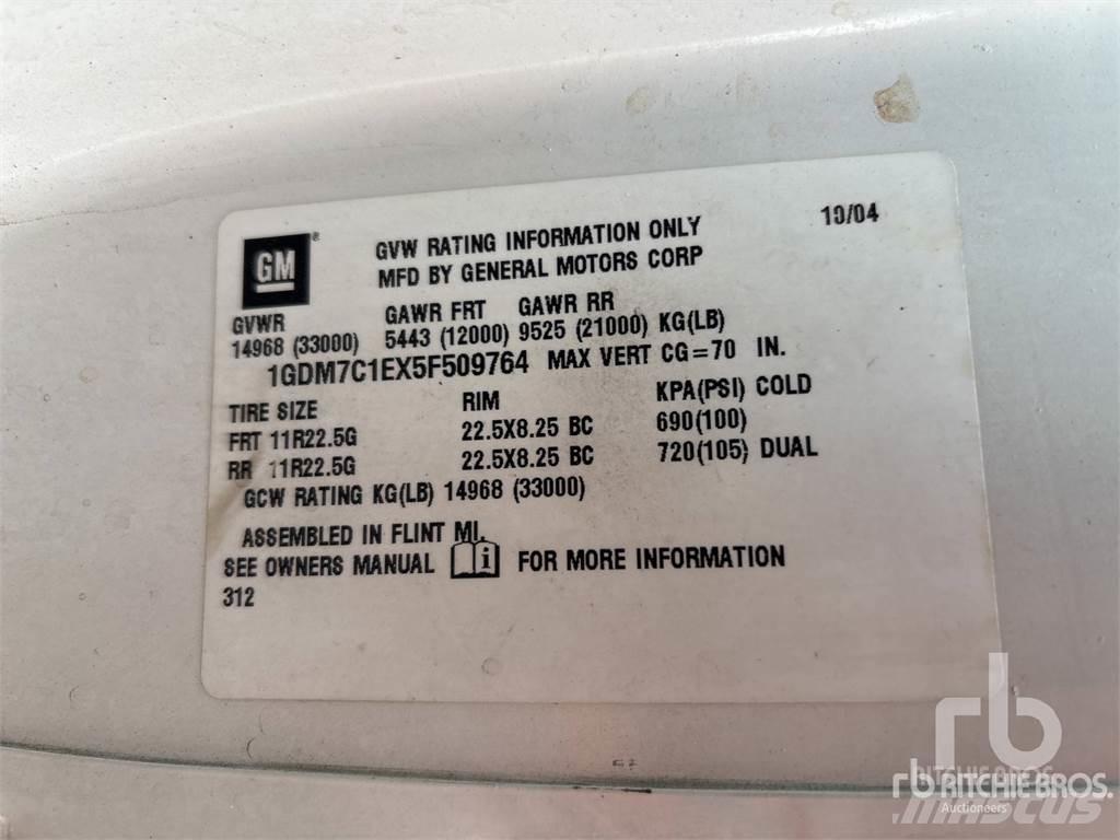 GMC C7500 Ant priekabų montuojamos kėlimo platformos