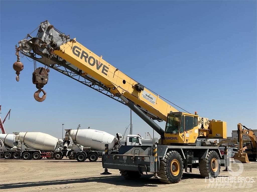 Grove RT600E Neapdoroto reljefo kranai