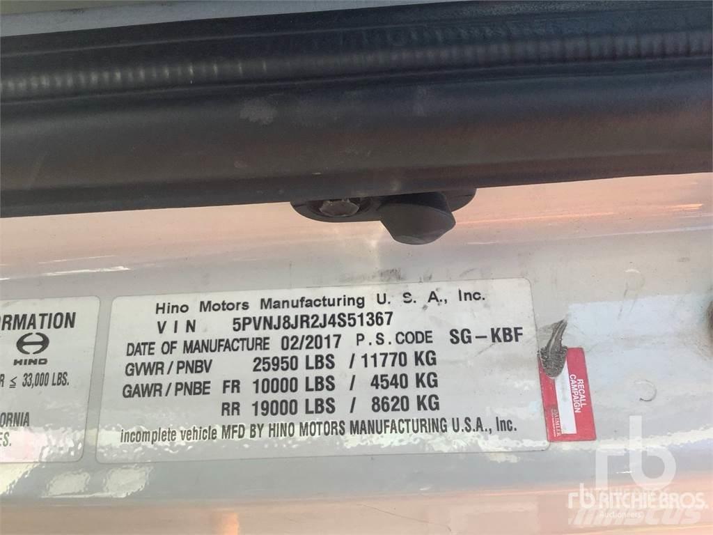 Hino 268 Furgonai Šaldytuvai
