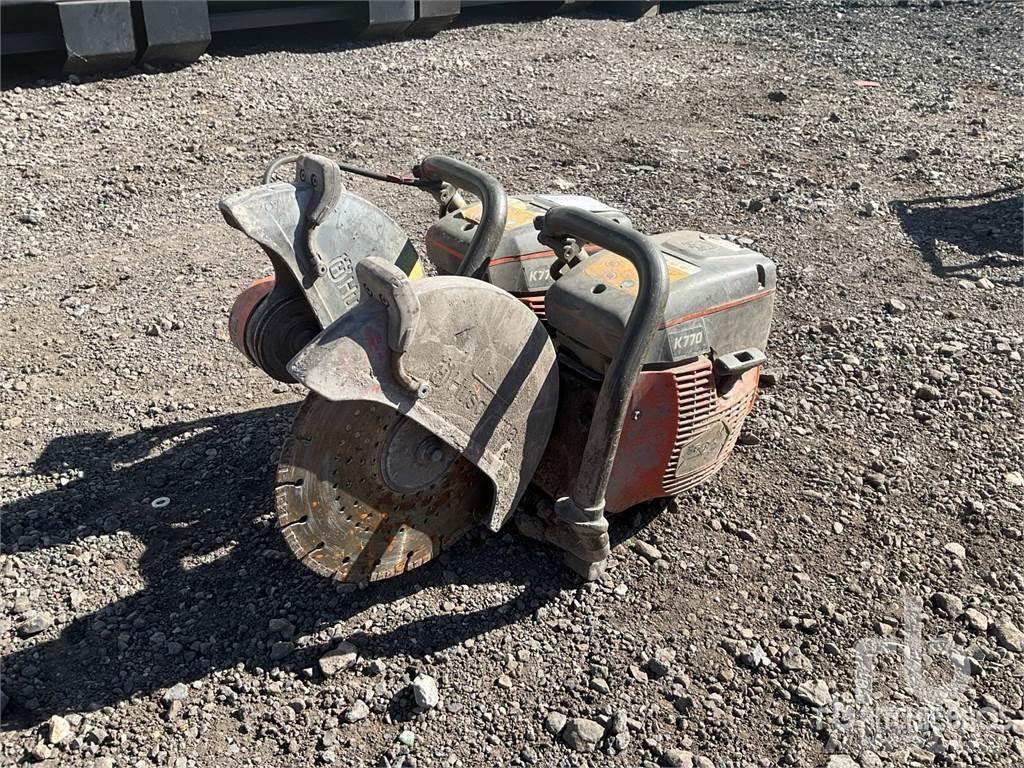 Husqvarna K770 Kiti naudoti statybos komponentai