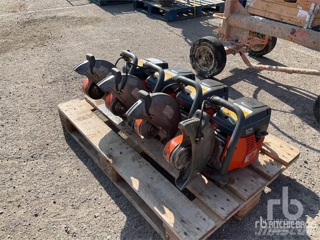 Husqvarna K770 Kiti naudoti statybos komponentai