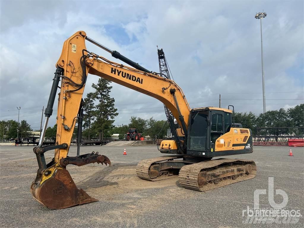 Hyundai HX220L Vikšriniai ekskavatoriai