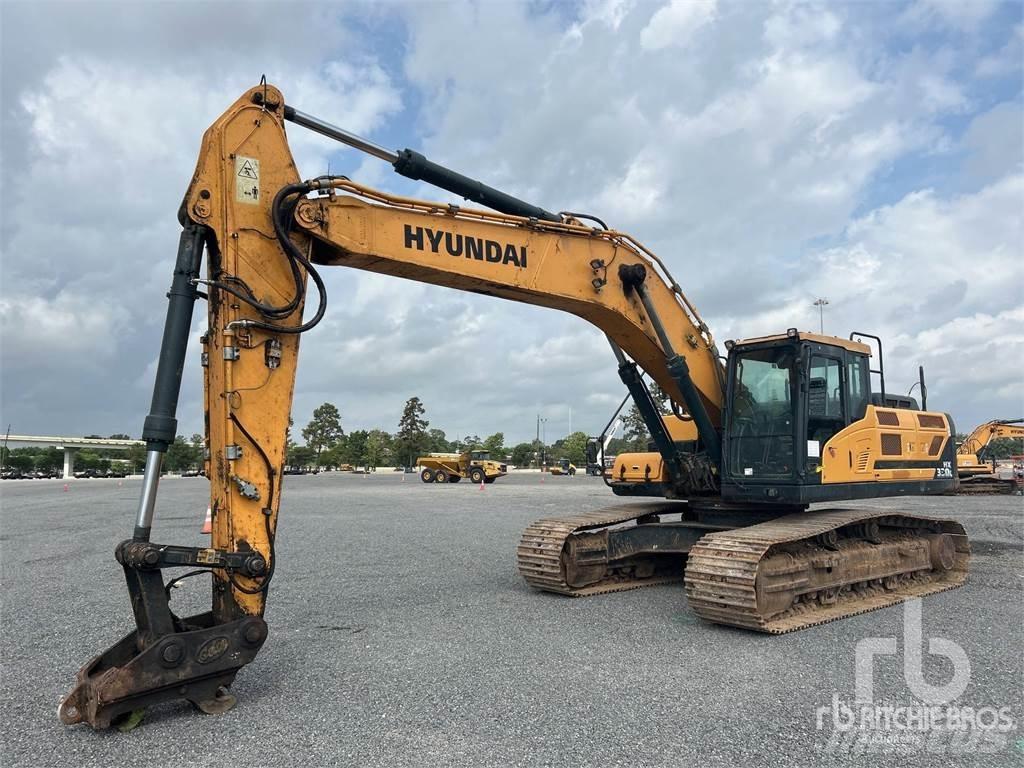 Hyundai HX330L Vikšriniai ekskavatoriai