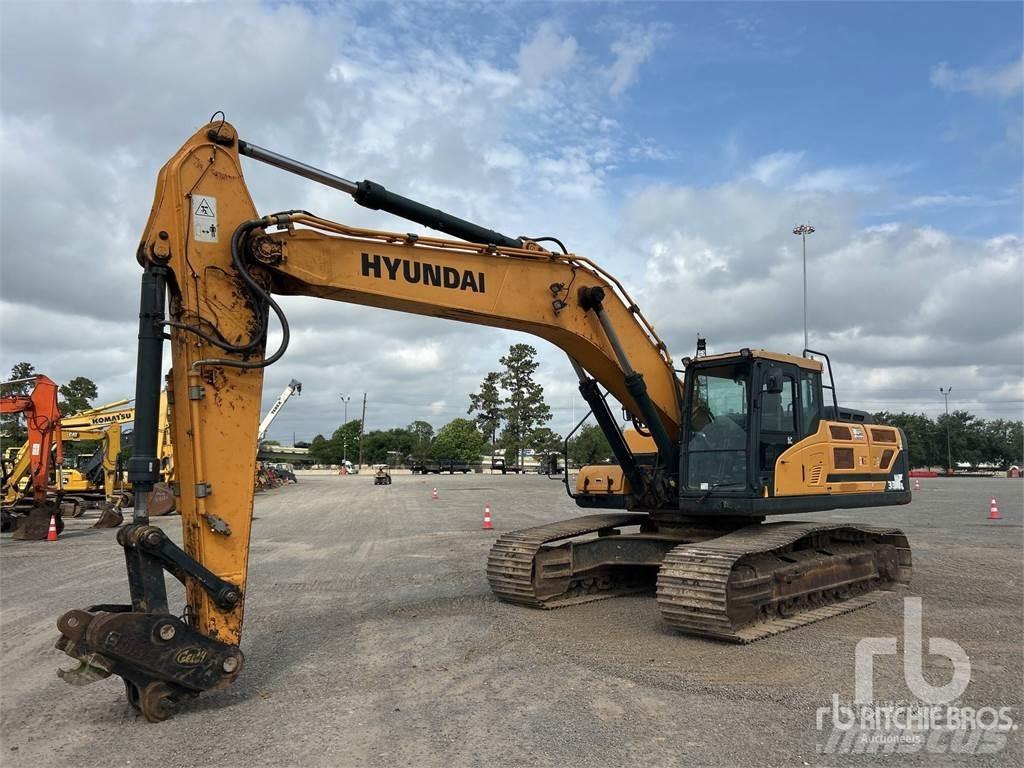 Hyundai HX330L Vikšriniai ekskavatoriai