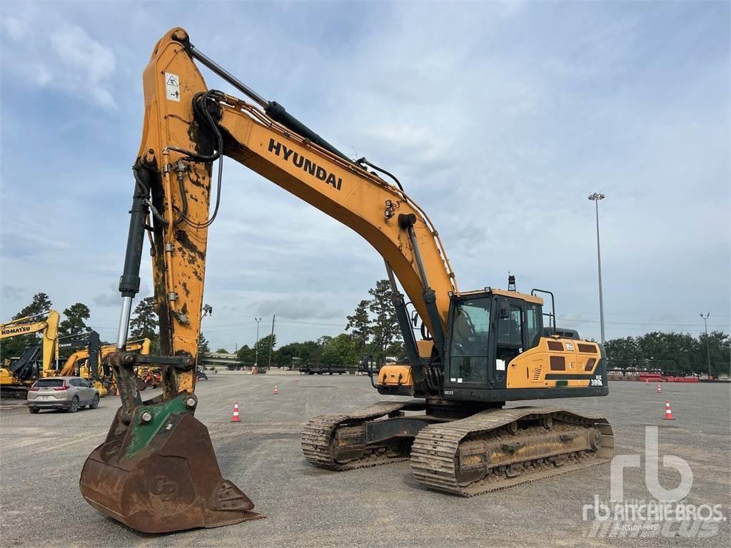 Hyundai HX380L Vikšriniai ekskavatoriai